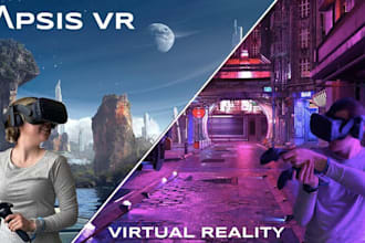 develop virtual reality, VR app, 3d unity vr game, vr simulation, ar game