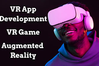 develop virtual reality app vr app 3d unity game app augmented reality oculus