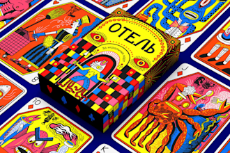 create card game design card game mock up, card game art illustration rule book