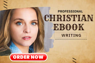 ghostwrite christian ebook, christian book writer, daily devotional, ghostwriter