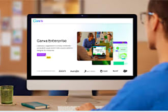 design canva website canva landing page website design landing page in canva