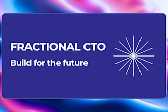 be your fractional cto or tech lead for saas, ai, mvp, apps