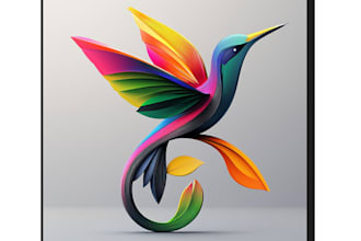 design classic super bird art school logo