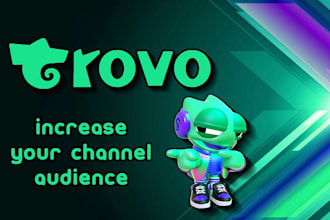 promote your trovo channel to active audience,live viewers and followers