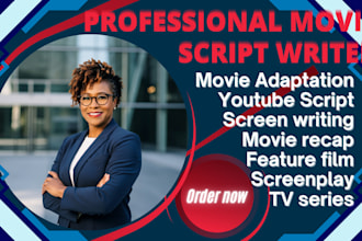 ghostwrite industry standard movie script screenplay feature film tv pilot fic