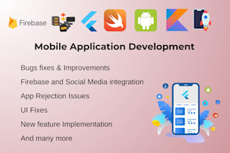 fix flutter app bugs, errors and crashes