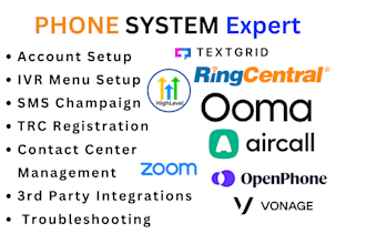 setup a2p 10dlc tcr registration ivr voip textgrid openphone ringcentral ooma
