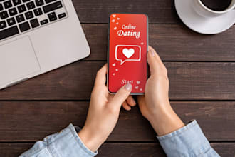 build ai dating app, chat app, matchmaking app, online dating app, dating app