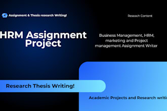 assist you in marketing, HR management, project management projects