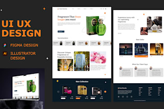 create website designs mobile UI UX designs and figma UI UX designs for website