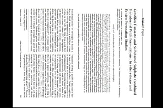 do research work on pharmaceutics and pharmacy project