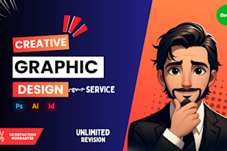 do graphic design in adobe illustrator, photoshop, indesign, photo retouching