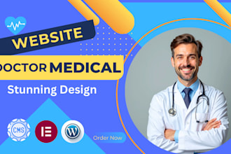 build, design medical, healthcare, doctor, hospital wordpress website