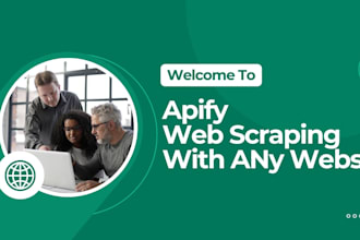 do image scraping, product scraping, email with apify
