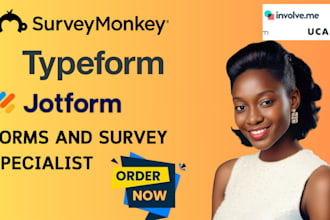 create forms with jotform typeform ucalc involveme surveymonkey