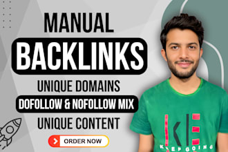 do manual link building for your website to improve ranking