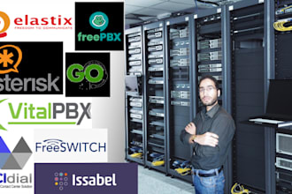offer installation voip asterisk freepbx 3cx vicidial magnus billing