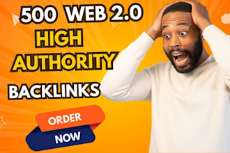 build 500 web 2 0 permanent contextual and buy backlinks