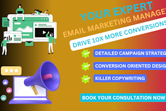 do mailchimp and setup your klaviyo email marketing campaign