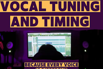 manually tune and time your vocals for your next hit song