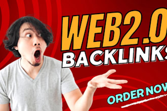 create web 2 0 contextual backlinks high authority top rank