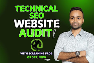fix and deliver a technical SEO website audit using screaming frog