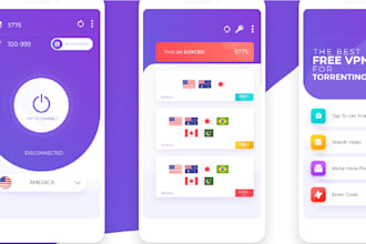 develop a professional vpn app, ai virus cleaner app, ads block