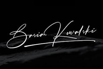 transform your brand with a unique signature logo design