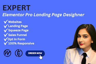 design sales converting funnel with cartflow elementor