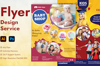 design services for flyers and banners that stop scrolling