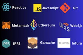 be blockchain developer, coin listing on dex website, smart contract, web3 dapp