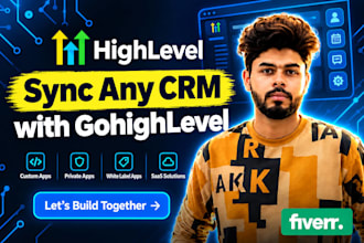 sync any crm with gohighlevel