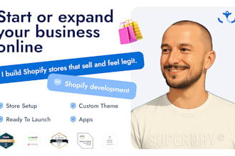 set up, create, customize, and launch your ecommerce shopify store