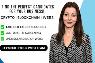 source and screen crypto and web3 talent for your project