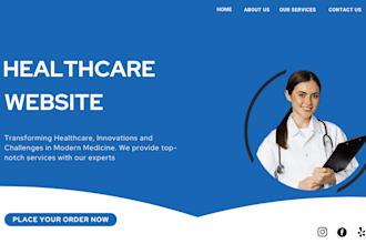 build senior care website, healthcare, home care, medical, staffing website