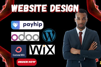 setup payhip website, wix, wordpress, convertkit for your brand