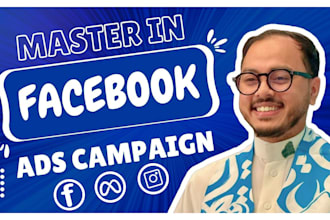 be your facebook instagram meta ads campaign manager, fb and insta ads expert