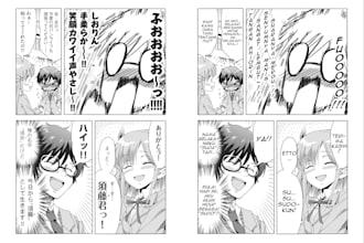 affordable clean, redraw and typesetting for manga and manhwa