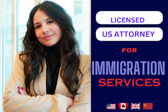 be your online lawyer for USA , UK ,canada ,visa and immigration