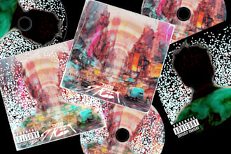 design album or single cover art