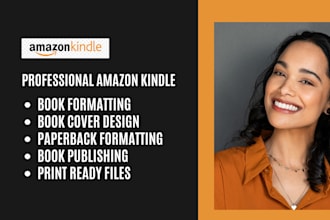 book cover design, book formatting for amazon, paperback formatting, publishing