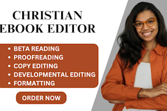 developmental edit christian memoir book daily devotion self help ebook journal