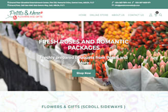 build highly profitable flower, floral, florist, bouquet shopify store website