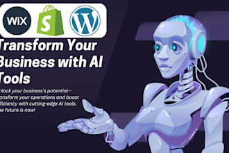 integrate custom shopify apps custom shopify chatbot, wix, wordpress chatbot