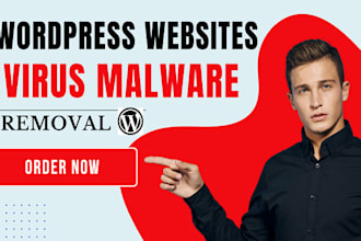 remove malware , virus from wordpress websites