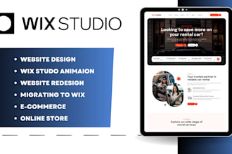 build wix studio redesign, transfer wix studio website wix studio