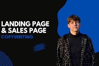 write high converting landing page and sales page copywriting
