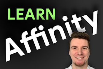 teach affinity for design and image editing