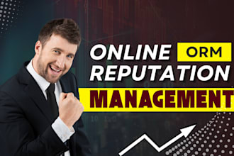 remove negative links, content, and mugshots from google, expert ORM services
