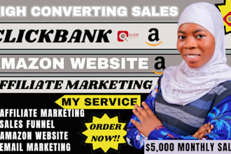 setup amazon affiliate marketing website clickbank affiliate sales funnel